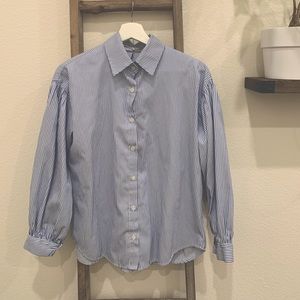 Oak+ Fort - Women Blouse, Blue, OS